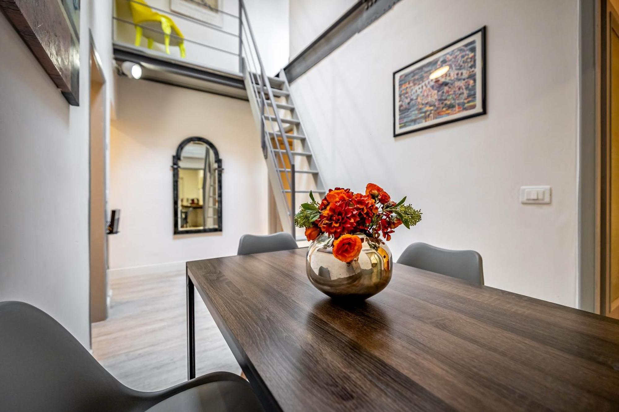 Yid Donatello Con Terrazzo Lägenhet Florens Exteriör bild