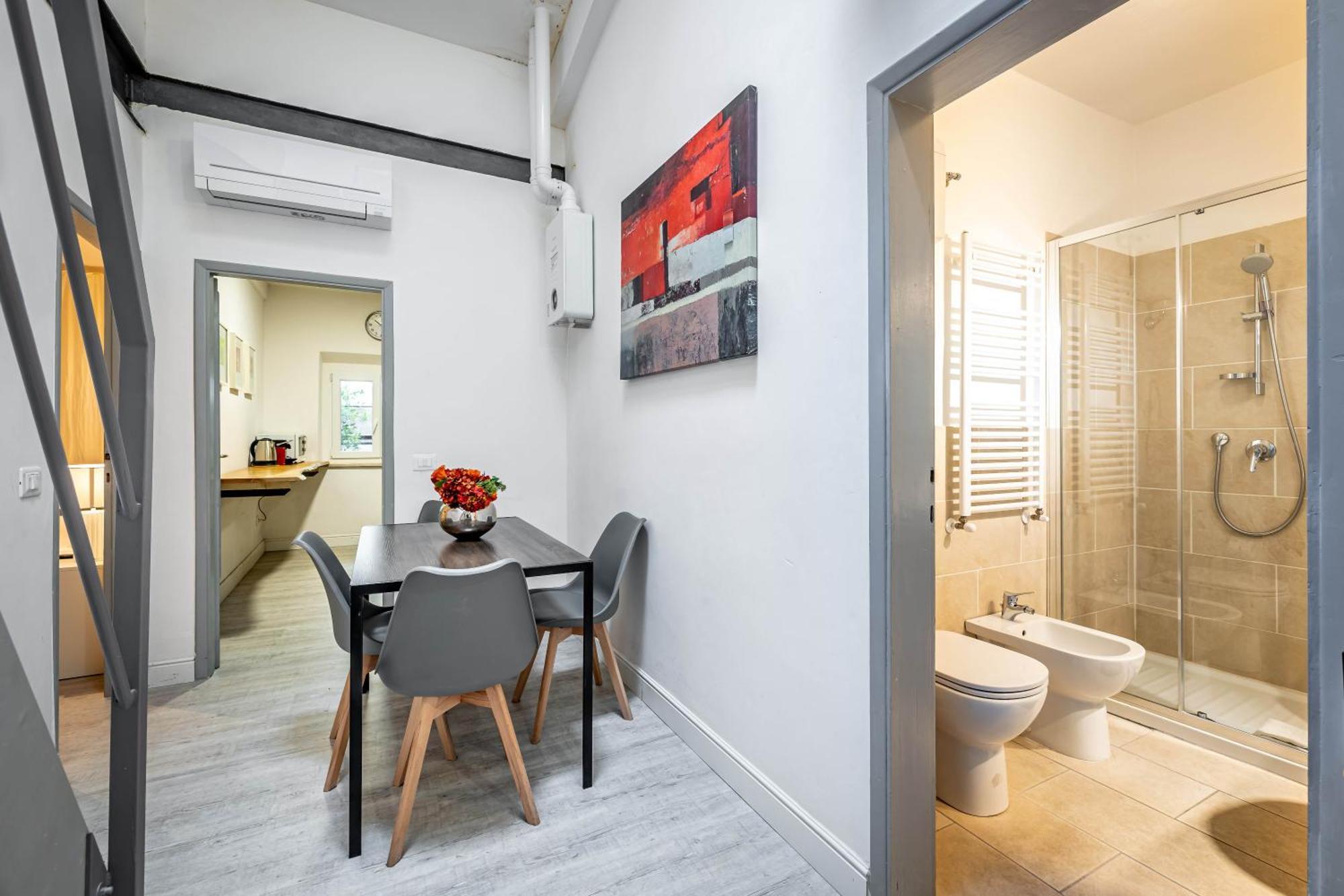Yid Donatello Con Terrazzo Lägenhet Florens Exteriör bild