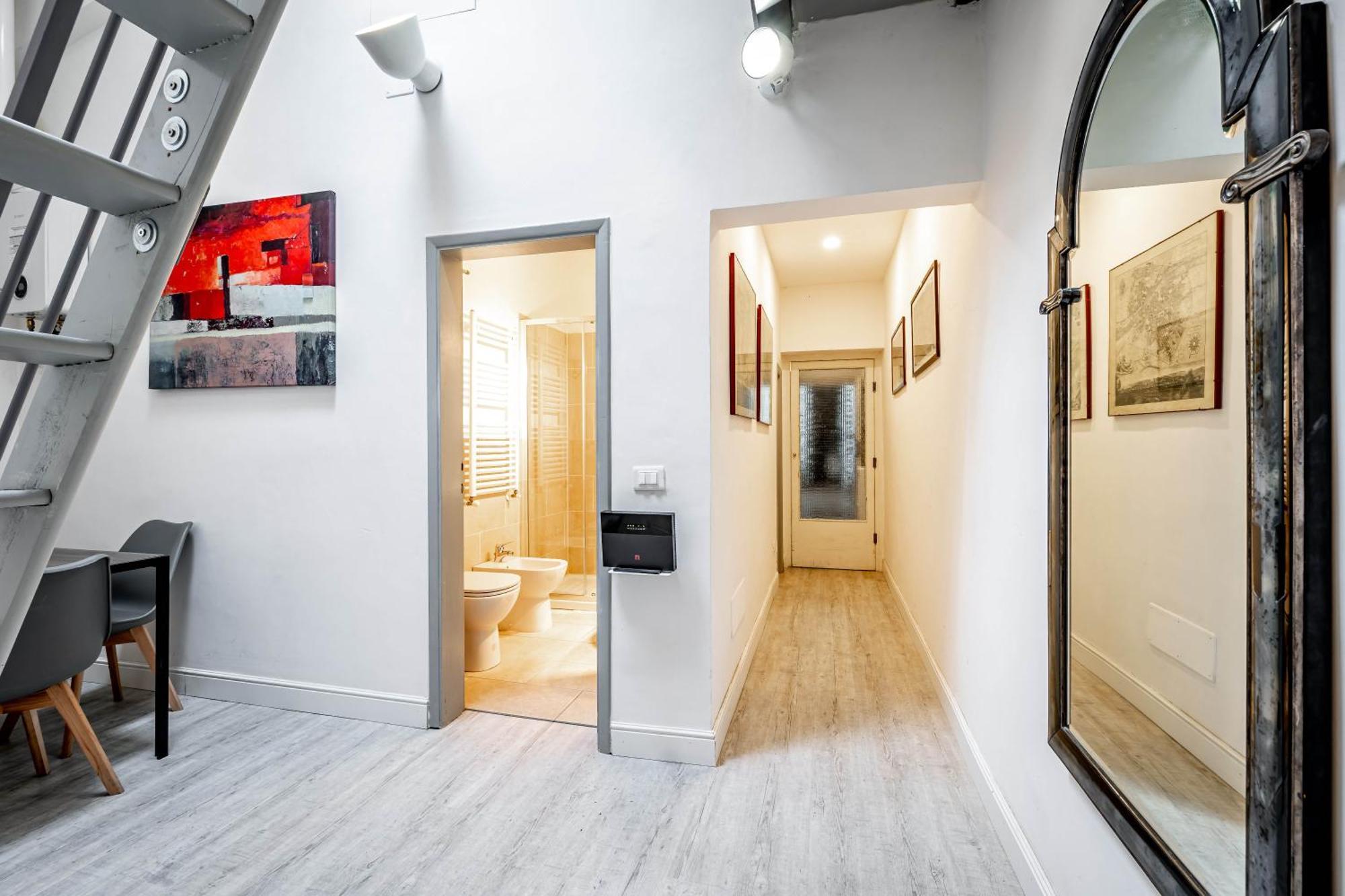 Yid Donatello Con Terrazzo Lägenhet Florens Exteriör bild